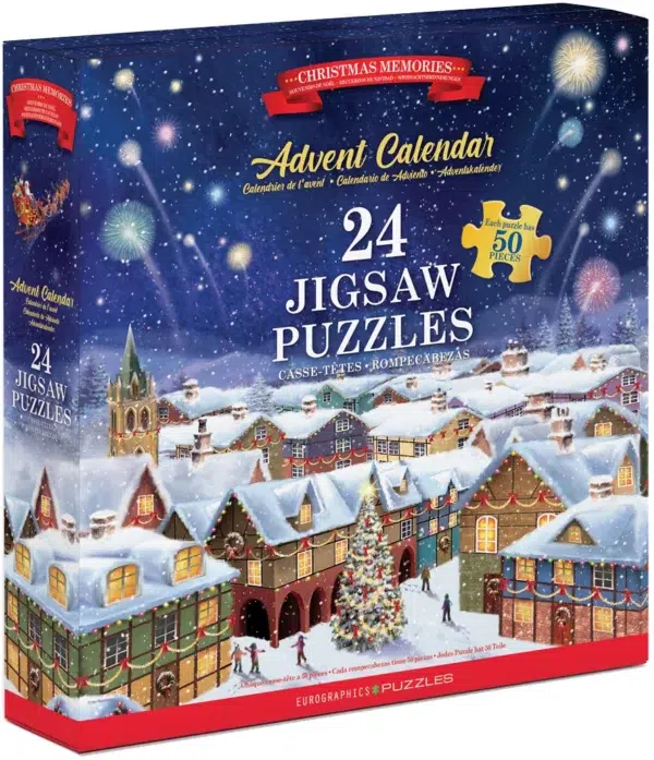 Christmas Memories Calendrier de l’avent Puzzle Christmas Memories - Eurographics - 1200 pièces