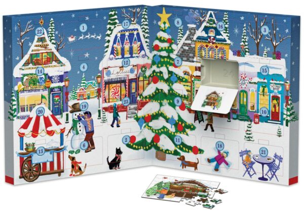 Christmas Town Fair4 Calendrier de l’avent Puzzle Christmas Town Fair - Eurographics - 1200 pièces