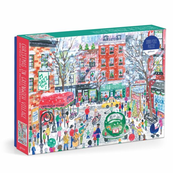 Puzzle Christmas in Greenwich Village - Galison - 1000 pièces