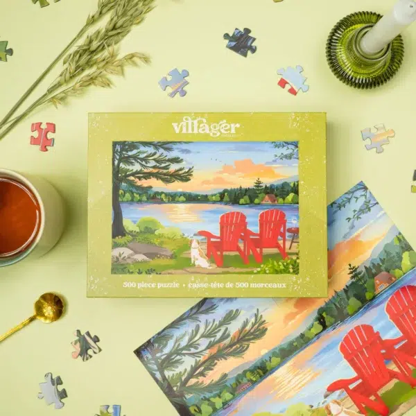 Puzzle Cottage Country - Villager - 500 pièces