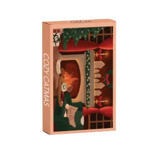 Puzzle Cozy Catmas - Olléo - 99 pièces