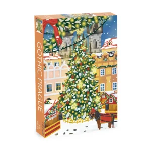 Puzzle Gothic Prague - Olléo - 500 pièces