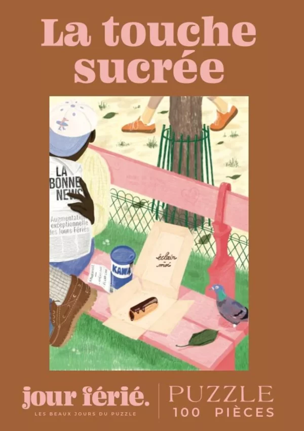 Puzzle La touche sucrée - Jour Férié - 100 pièces