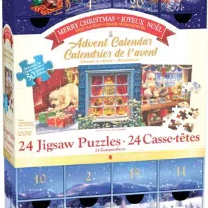 Calendrier de l’avent Puzzle Merry Christmas - Eurographics - 1200 pièces
