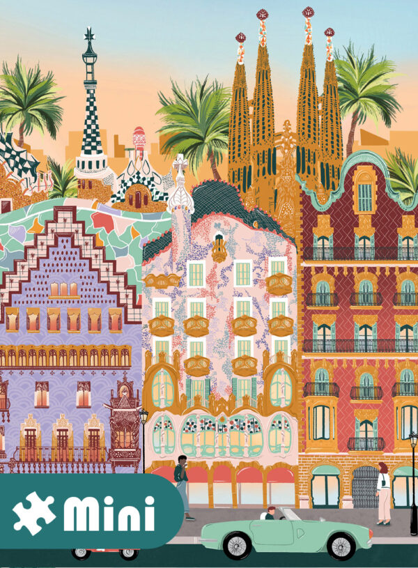 Puzzle Barcelone - Pieces & Peace - 96 pièces