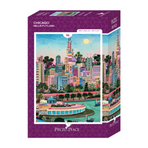 Puzzle Chicago - Pieces & Peace - 96 pièces