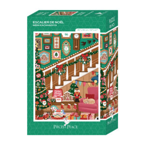 Puzzle Escalier de Noël - Pieces & Peace - 96 pièces