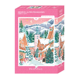 Puzzle Megève Alpes Françaises - Pieces & Peace - 96 pièces
