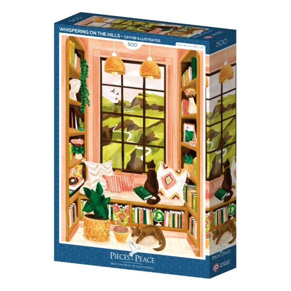 Puzzle Murmure sur les Collines - Pieces & Peace - 500 pièces