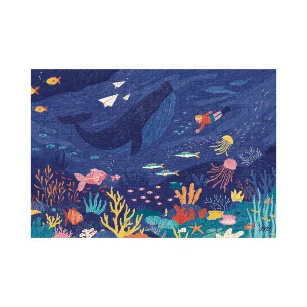 Plongée Colorée Puzzle Plongée Colorée - Aparté - 200 pièces
