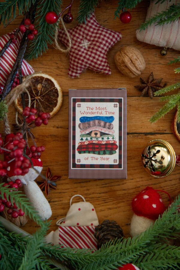 Puzzle Pulls De Noel Ollie – Caro from Woodland – 99 pièces
