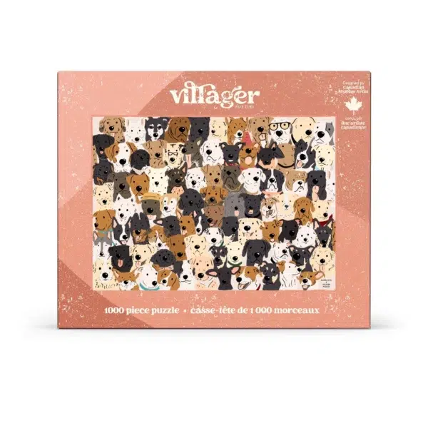 Puzzle Rescue Dogs - Villager - 1000 pièces