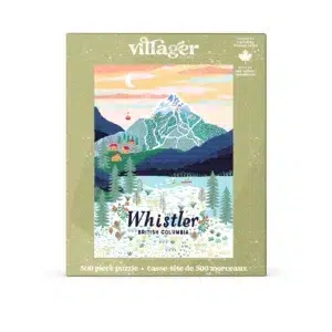 Puzzle Whistler Mountain - Villager - 500 pièces