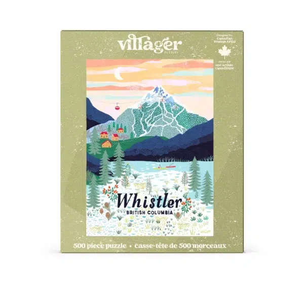 Puzzle Whistler Mountain - Villager - 500 pièces