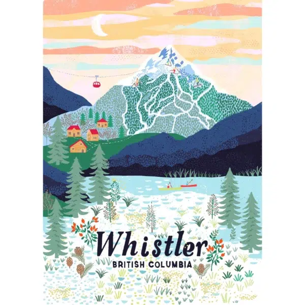 Puzzle Whistler Mountain - Villager - 500 pièces