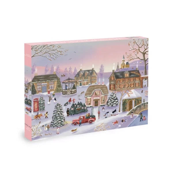 Puzzle Winter Wonderland - Olléo - 1000 pièces
