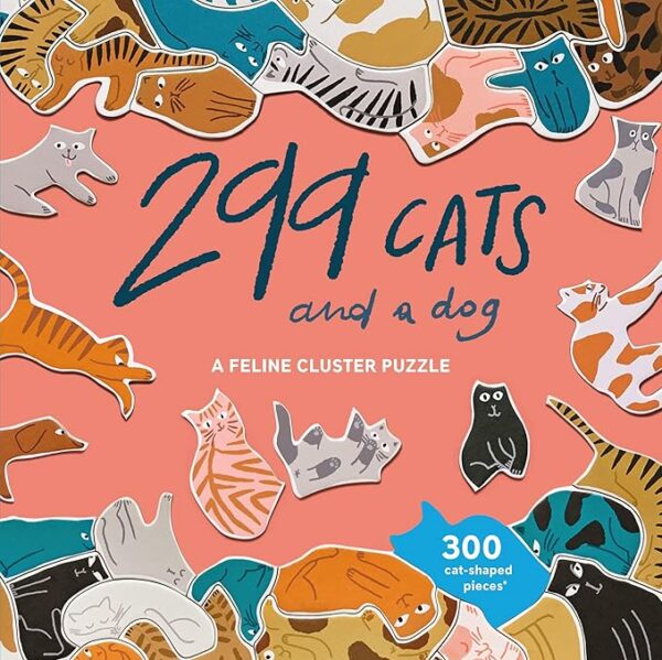 299 Cats (and a Dog) Puzzle 299 Cats (and a dog) - Laurence King - 300 pièces