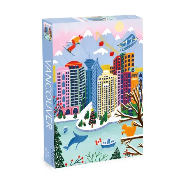 Puzzle Vancouver - Olléo - 500 pièces