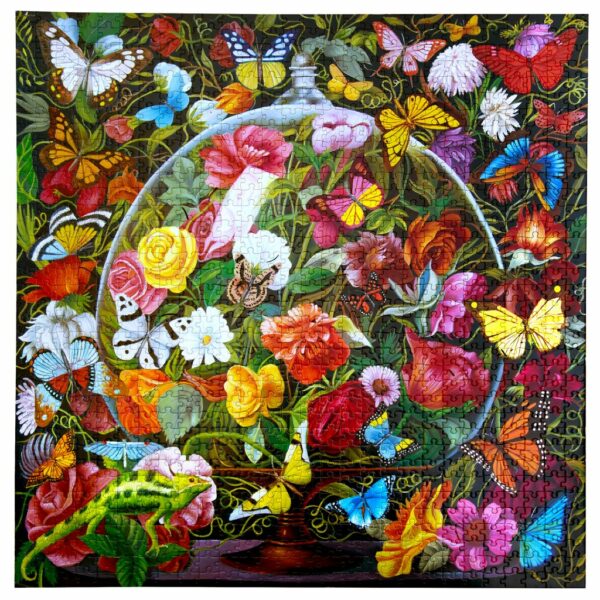 BUTTERFLY STILL LIFE2 Puzzle Butterfly Still Life - eeBoo - 1000 pièces