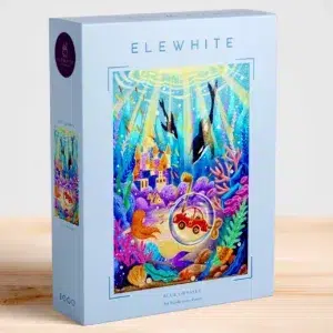 Puzzle Blue Odyssey - Elewhite - 1000 pièces