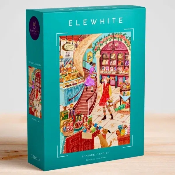 Bonjour, Candies Puzzle Bonjour Candies - Elewhite - 1000 pièces