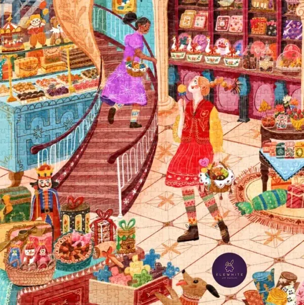 Bonjour, Candies2 Puzzle Bonjour Candies - Elewhite - 1000 pièces