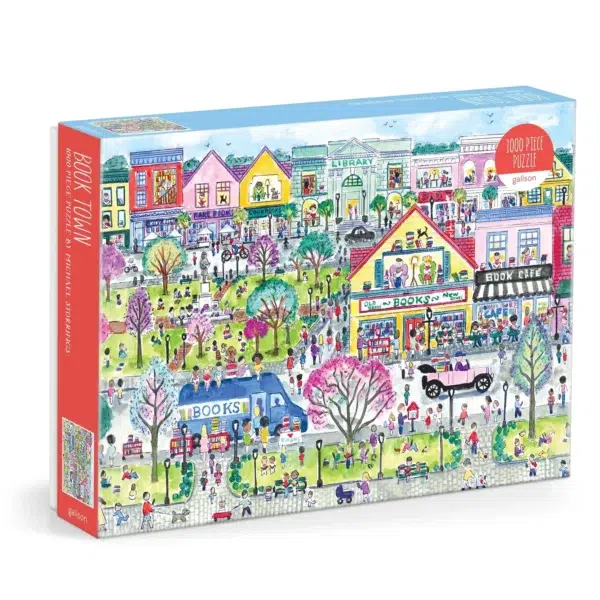 Puzzle Book Town - Galison - 1000 pièces