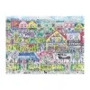 Puzzle Book Town - Galison - 1000 pièces