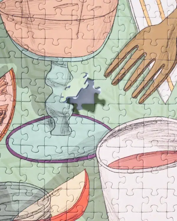 Puzzle Breakfast with A View - Ordinary Habit - 1000 pièces