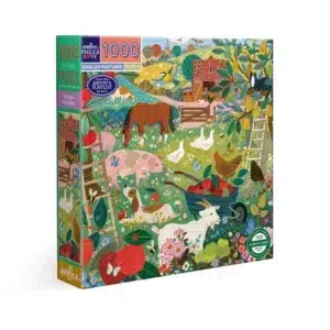 Puzzle ENGLISH PASTURES - eeBoo - 1000 pièces