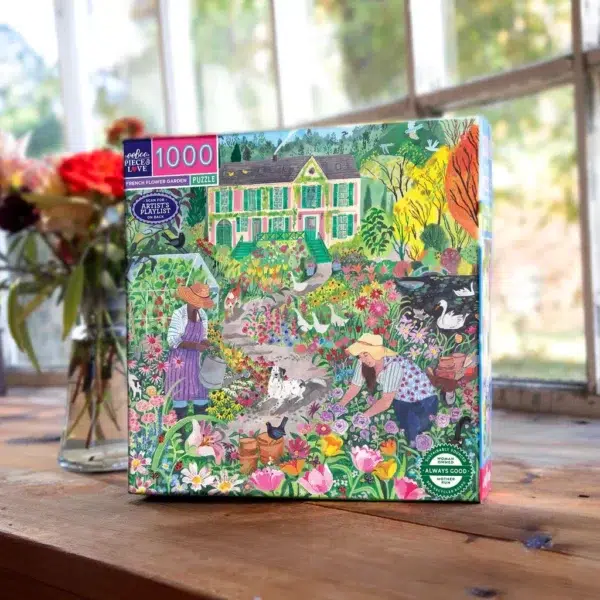 FRENCH FLOWER GARDEN2 Puzzle FRENCH FLOWER GARDEN - eeBoo - 1000 pièces