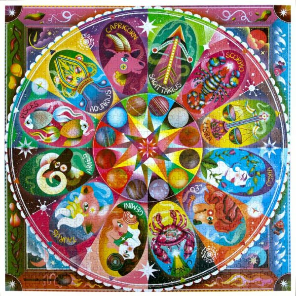 Puzzle HOROSCOPES - eeBoo - 1000 pièces