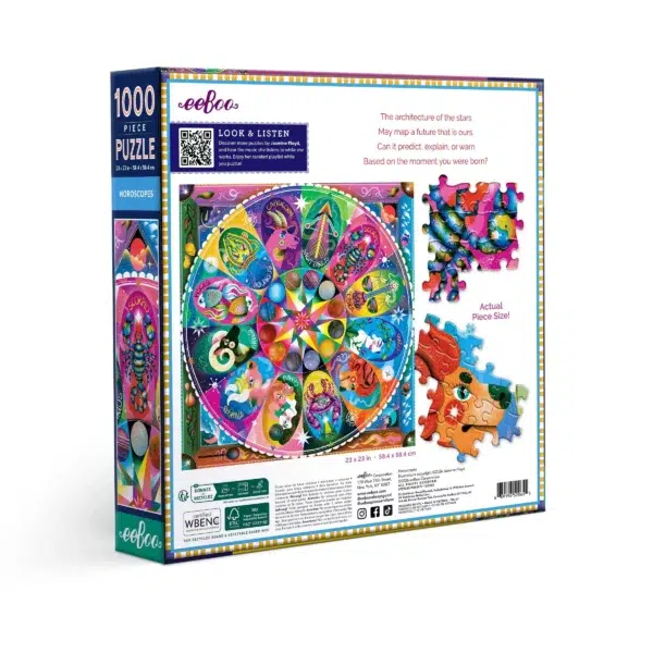 Puzzle HOROSCOPES - eeBoo - 1000 pièces