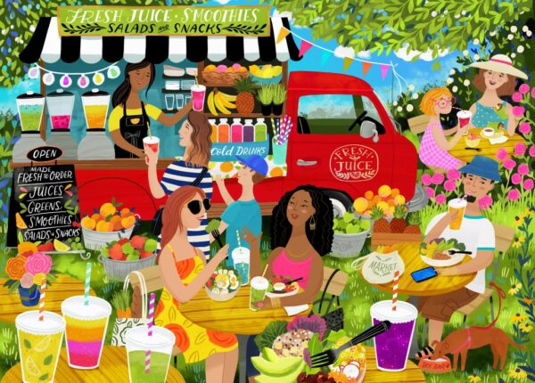 Juice Truck2 Puzzle Juice Truck - Pieces & Peace - 1500 pièces