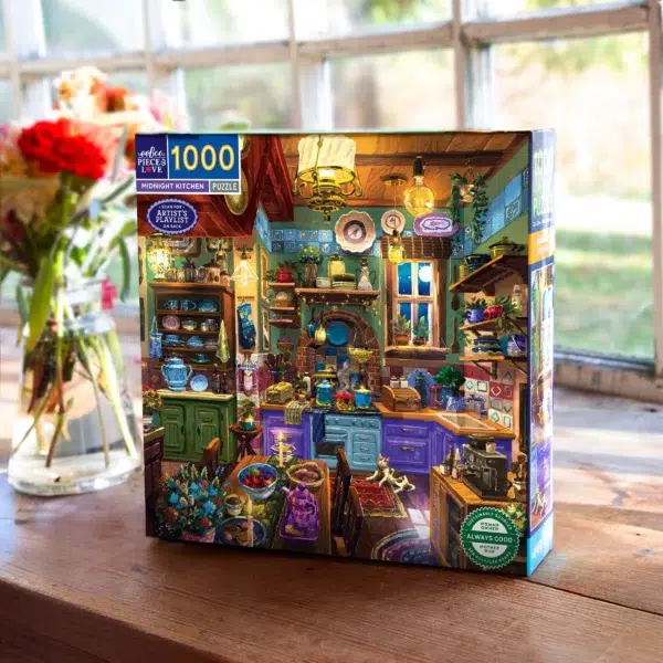 MIDNIGHT KITCHEN4 Puzzle MIDNIGHT KITCHEN - eeBoo - 1000 pièces