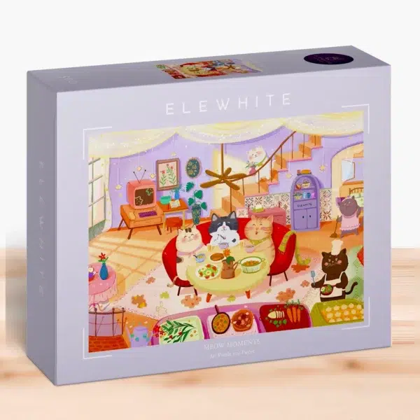 Meow Moments Puzzle Meow Moments - Elewhite - 500 pièces