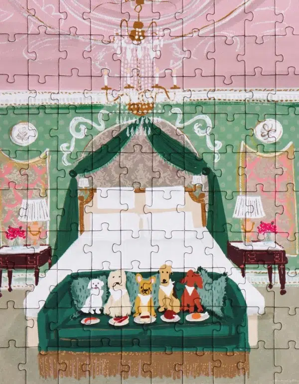 Puzzle Posh Puppy Room Service - Ordinary Habit - 100 pièces