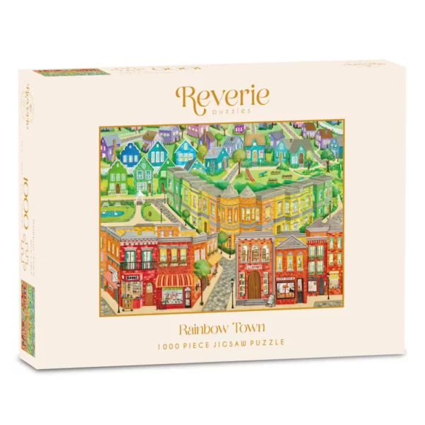Rainbow Town Puzzle Rainbow Town - Reverie Puzzles - 1000 pièces