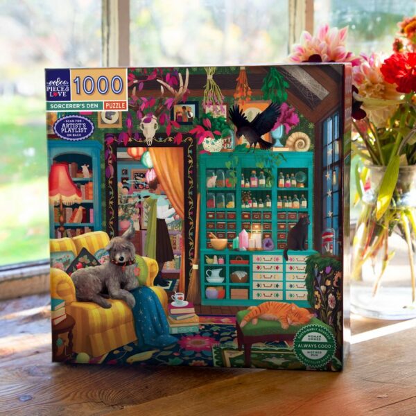 SORCERER'S DEN2 Puzzle SORCERER'S DEN - eeBoo - 1000 pièces