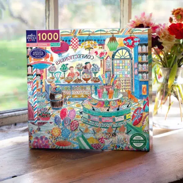 Puzzle SWEET SHOPPE - eeBoo - 1000 pièces