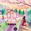 Puzzle Spring in Japan - Elewhite - 1000 pièces