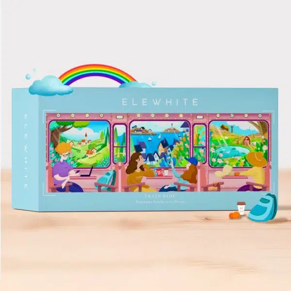 Train Ride Puzzle Train Ride - Elewhite - 1000 pièces