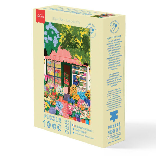 Puzzle Floral Shop - La Petite Epicerie - 1000 pièces