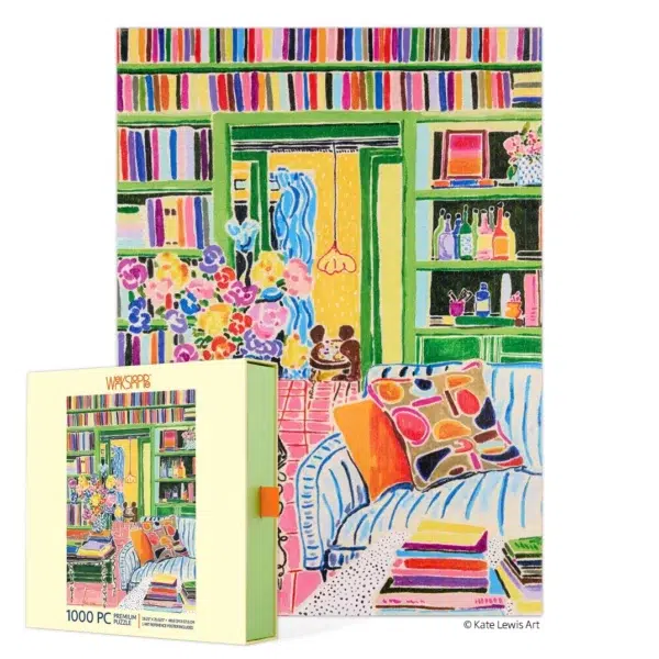 Books & Bouquets Puzzle Books & Bouquets - WerkShoppe - 1000 pièces