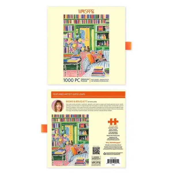 Books & Bouquets2 Puzzle Books & Bouquets - WerkShoppe - 1000 pièces