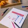 Boutiques4 Carnet de coloriage A4 Boutiques - Maison Joliette
