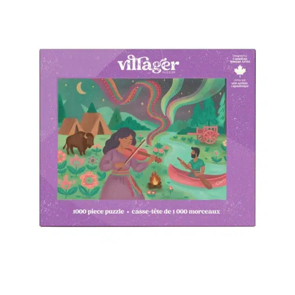 Puzzle Dancing Sky - Villager - 1000 pièces