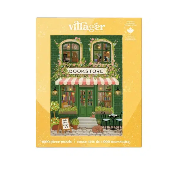 Puzzle Emerald Bookstore - Villager - 1000 pièces