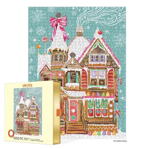 Puzzle Gingerbread House - WerkShoppe - 1000 pièces