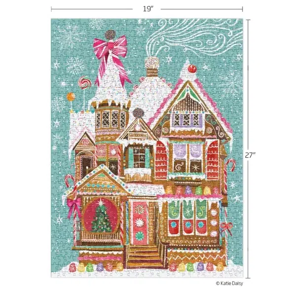 Puzzle Gingerbread House - WerkShoppe - 1000 pièces